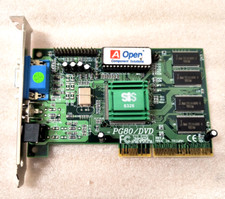 * SALE VINTAGE AOPEN PG80/DVD SIS 6326 8 MB AGP VGA CARD 91.AC821.007 SV MXB94B picture
