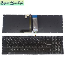 FR French Backlit Keyboard MSI Gaming GS60 GS70 GE62 GS63 GL62 GT62 GE72 GT72 picture