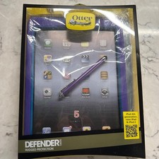 OtterBox Defender Series Rugged Case for iPad 4th Gen New iPad iPad 2 Purple Ble picture