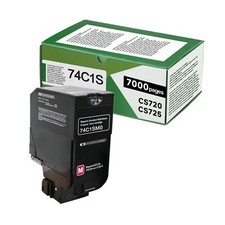 74C1SM0 Magenta Compatible 7000 Pages Toner Cartridge High Yield Replacement ... picture