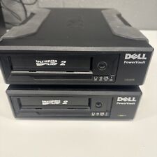 Lot Of Two Dell CR281 LTO2 HH LVD SCSI External Tape Drive LTO-2-024 picture