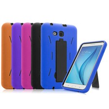 Hybrid Tough Hard Protective Case for Samsung Galaxy Tab 3 /E Lite 7.0 T110 T113 picture
