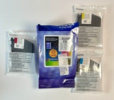 Genuine Brother LC3029 XXL Color Ink Cartridges (3-Pack Exp 9/28 LC30293PKS Cyan picture