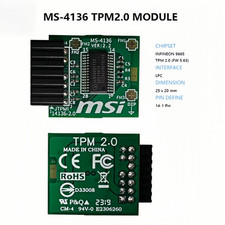 1PC NEW TPM2.0 Security Module for MSI MS-4136 Platform 14 Pin LPC TPM2.0 Module picture