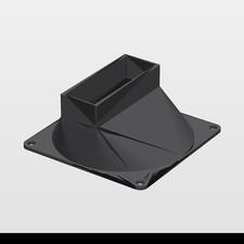 Fan Shroud Adapter for Nvidia Tesla A2 GPU 80mm Fan Cooling Duct picture