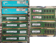 Lot of DDR3 and PC2 Memory modules (10 pieces, 30GB total) picture