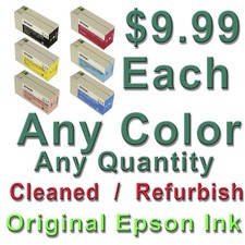 REFILL YOUR Used Epson Discproducer PP-100/PP-50 Ink Cartridges  $9.99 Each picture