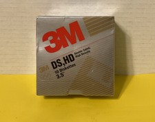 VINTAGE 3M  10 PACK DS HD DISKETTES 3.5