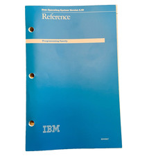 IBM Disk Operating System Version 3.30 Reference 1st Ed. 1987 Programming Family picture