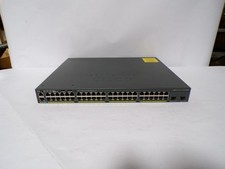 Cisco Catalyst WS-C2960X-48FPD-L 48 Port GigE PoE+ Network Switch C2960X-Stack picture