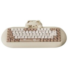 YUNZII C68 Wireless Mechanical Keyboard Cute Cat Compatible with PS4/PS5 65% picture