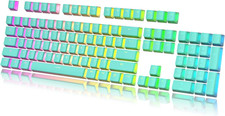 Pudding Keycaps Set | Doubleshot PBT Keycap Set | Full 108 OEM Profile Key Set | picture
