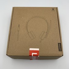 Lenovo 100 Stereo Analog 3.5 MM Headset Open Box Never Used picture