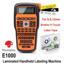 Industrial handheld label printer E1000 Heat Shrink Label Maker machine TZE-231 picture