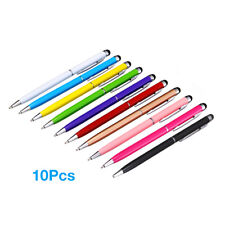10pcs Lot 2 in1 Touch Screen Stylus Ballpoint Pen for iPad iPhone Samsung Tablet picture