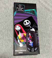 Geeknet Wireless 1600 DPI Mouse + Mousepad Nightmare Before Xmas picture