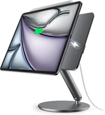 LULULOOK Magnetic iPad Stand 360 Rotating Wireless Charging Foldable USB-C picture