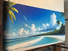 Tropical Beach XXL Mouse Pad New In Package picture