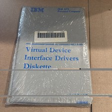 ibm 3270 personal computer virtual device interface drivers diskette new sealed  picture