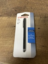 New in package Staples Universal Touch Screen Pencil Slim Stylus 51139 Soft tip picture