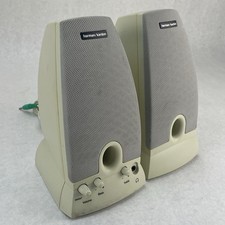 Harman Kardon HK195 Computer Speakers - Tested No Power Cord picture