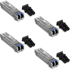 TRENDnet TEG-MGBS10/4 4-Pack SFP Single Mode LC Module (10Km) picture