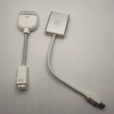 Apple OEM Video Adapter (Mini-DVI) to VGA + Kanex Mini DisplayPort To VGA picture