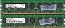 2GB 2x1GB PC2-6400E QIMONDA DDR2-800 HYS72T128020EU-2.5-B2 ECC RAM HP 444908-051 picture