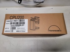 NEW CPU200 Humanscale CPU Holder Silver/Black Under-Desk Mount (2 Pack) 1000BL01 picture