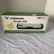 Visioneer Strobe 400 Electronic Portable Sheetfed Scanner Open Box picture