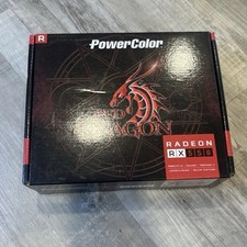 🔥 NEW - SEALED - PowerColor AMD Radeon RX 550 Red Dragon Graphics Card 4GB 🔥 picture