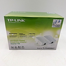 TP-Link AV500 Nano Powerline Adaptor 500Mbps Wi-Fi Range Extender NEW SEALED picture