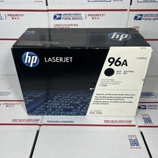 HP 96A C4096A Genuine Toner Cartridge  LaserJet 2100 2200 SEALED - SAME DAY SHIP picture