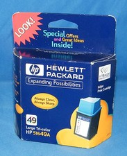 HP 49 (51649A) Large Tri-Color Ink (350 Page Yield) Cartridge Sealed 
