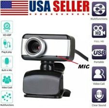 USB Webcam Camera with mic for Acer Asus Apple Lenovo computer laptop pc desktop picture