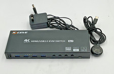 KCEVE 4K HDMI USB3.0 KVM Switch 4x1 Model KC-KVM401A picture