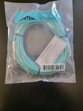 (10 PACK)LC to LC 15m(49ft) Fiber Optic Duplex 3.0mm  OM3 Multimode Cable 50/125 picture
