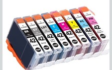 8 PK Premium Ink Cartridges for Canon CLI-42 Pixma Pro-100 Pro 100 Printer picture