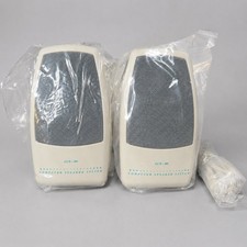 VTG Labtec LCS-80 Multimedia Computer Speakers NEW NOS Retro PC Gaming Win 95 98 picture