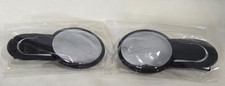 2 Clip On Computer Monitor Mirrors Rear View Cubicle Security Mirrors New picture