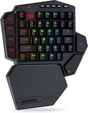 Wireless Gaming Keypad with RGB Backlit and Macro Keys for MMO MOBA 42-Key picture