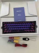 Anne Pro 2 Black 60% Bluetooth Dual Model Mechanical Keyboard- Brown Switch picture
