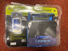 Linksys wireless B Network Kit Router And Notebook Adapter New picture