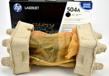 GENUINE NEW HP 504A Black LaserJet Pro Printer Toner - CE250A picture