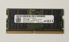 MICRON 16GB DDR5-4800 PC5-38400 SO-DIMM Laptop Memory (1x16GB) RAM HP#M97596-001 picture