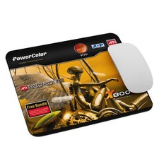 ATI Radeon Mousepad PowerColor ATi Radeon X8 Retro -  Gaming Desk Mat 9.5
