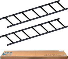 Cable Runway Rack, 5' Straight Section, 2-Pack | 16-Gauge Steel, Made in USA picture