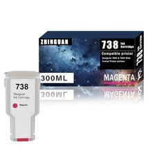 738 Photo Magenta Ink Cartridge (300ml) for HP DesignJet T850 T950 Wide Format P picture