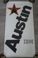 Vintage Computer IBM Poster Austin Texas picture