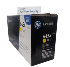Genuine HP 645A Yellow C9732A Print Toner Cartridge  D picture